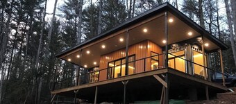 Luxury Shipping Container Home- River Access- Modern Comfort in Nature
