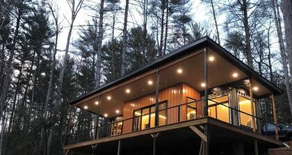 Luxury Shipping Container Home- River Access- Modern Comfort in Nature