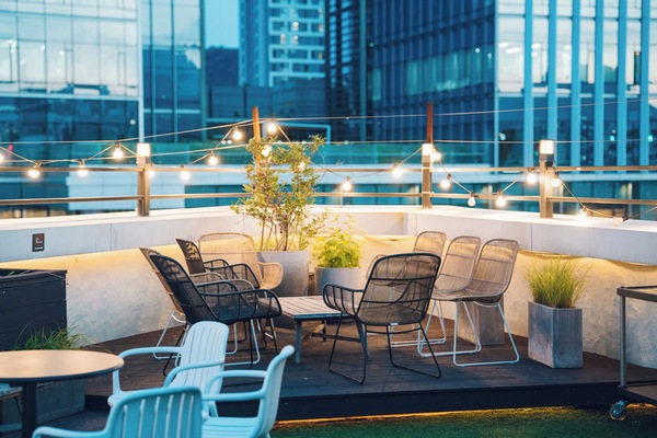 Terraza en la azotea