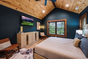 4 habitaciones, tabla de planchar con plancha, cuna de viaje y wifi