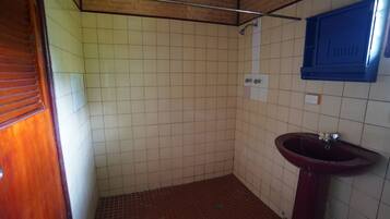 Comfort Quadruple Room, Balcony, Sea View | Bathroom | Shower, towels, soap, shampoo