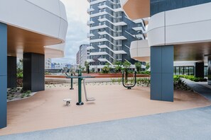 Enceinte de l’hébergement