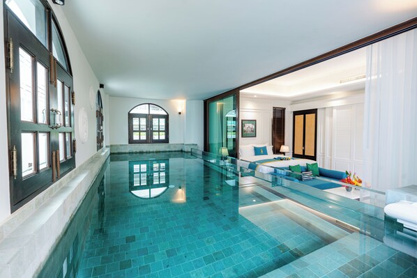 Crystal Pool Suite | Zimmersafe, Schreibtisch, Bügeleisen/Bügelbrett, kostenloses WLAN