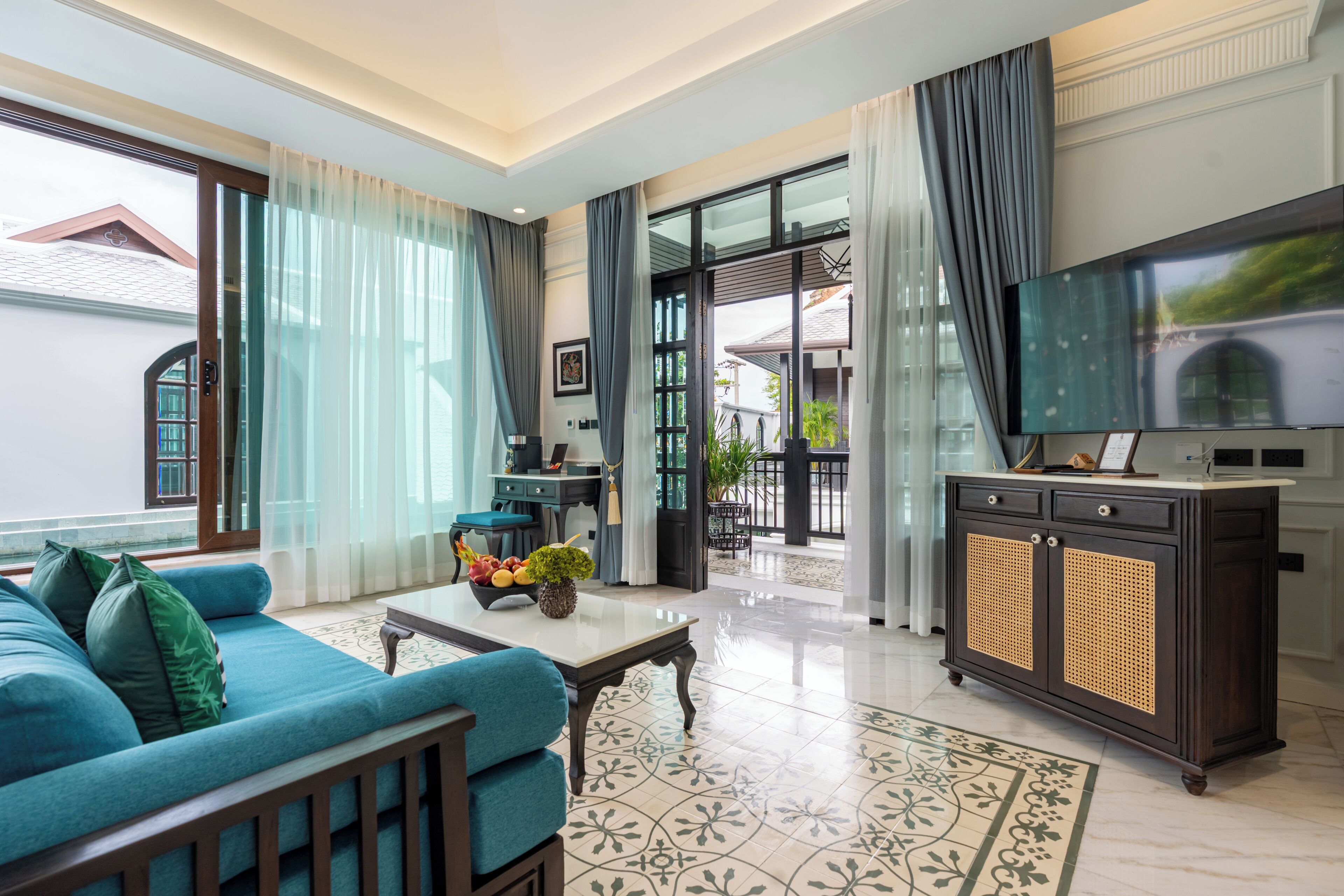 Chedi View Suite | Wohnbereich