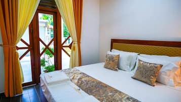 Comfort Double Room, Garden View | Desk, free WiFi