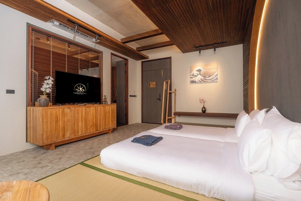 Japanese-style Room, Accessible, Non Smoking | Desk, laptop workspace, soundproofing, free WiFi