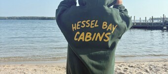 Lakefront Cabin in Hessel (Cabin #1)