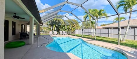 Una piscina climatizada