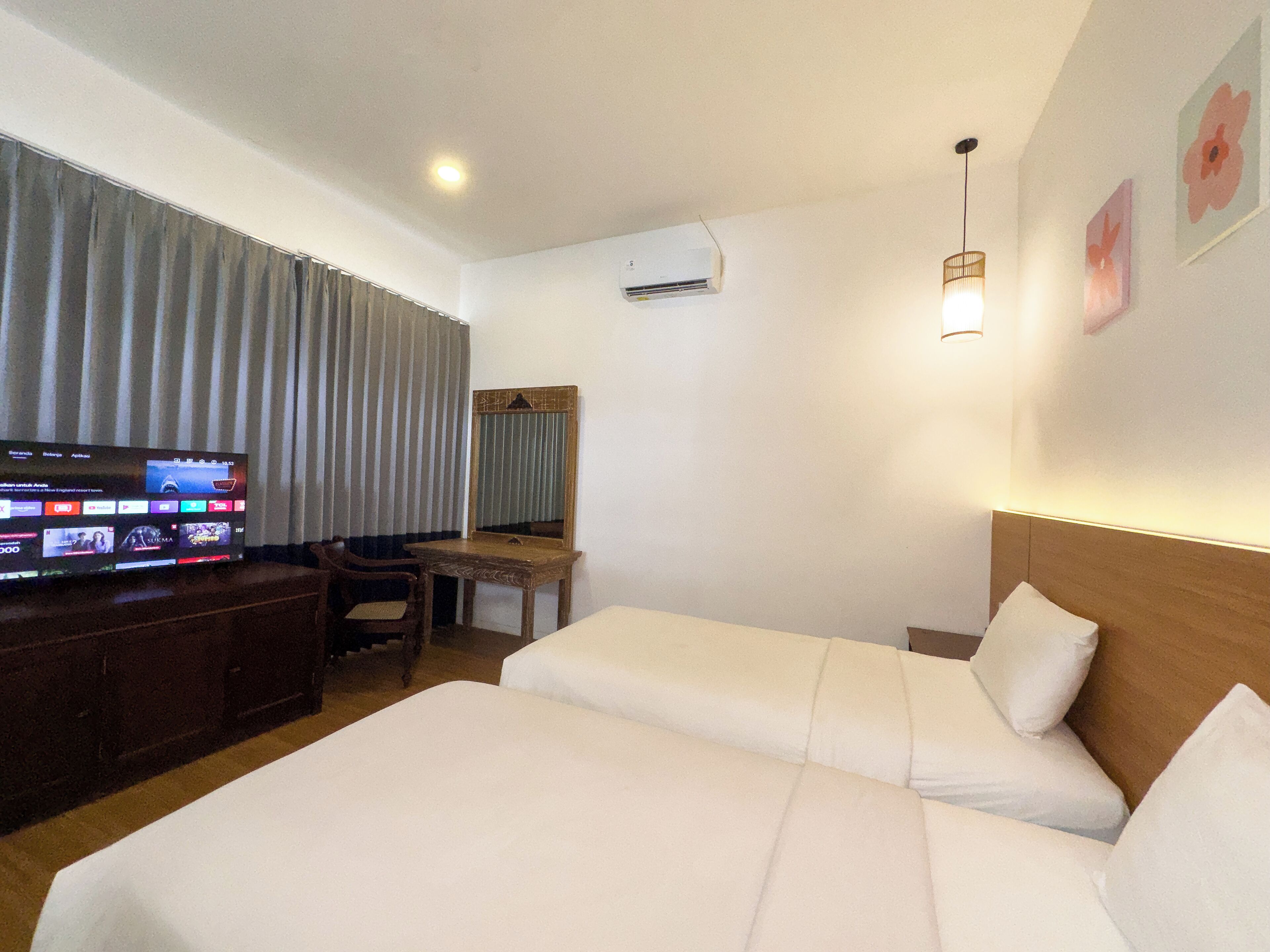 Rom – deluxe | Wi-fi (inkludert), sengetøy og rullestolvennlig