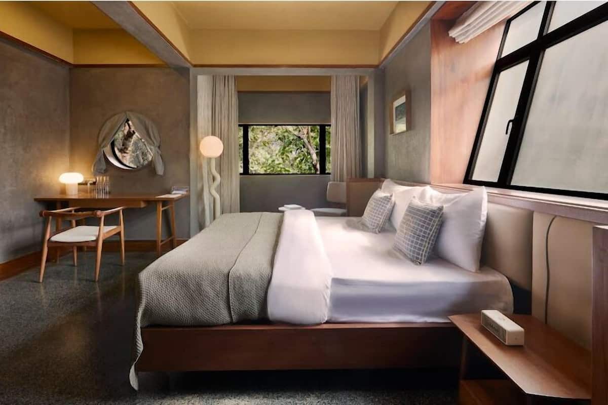 Desk, laptop workspace, iron/ironing board, free WiFi