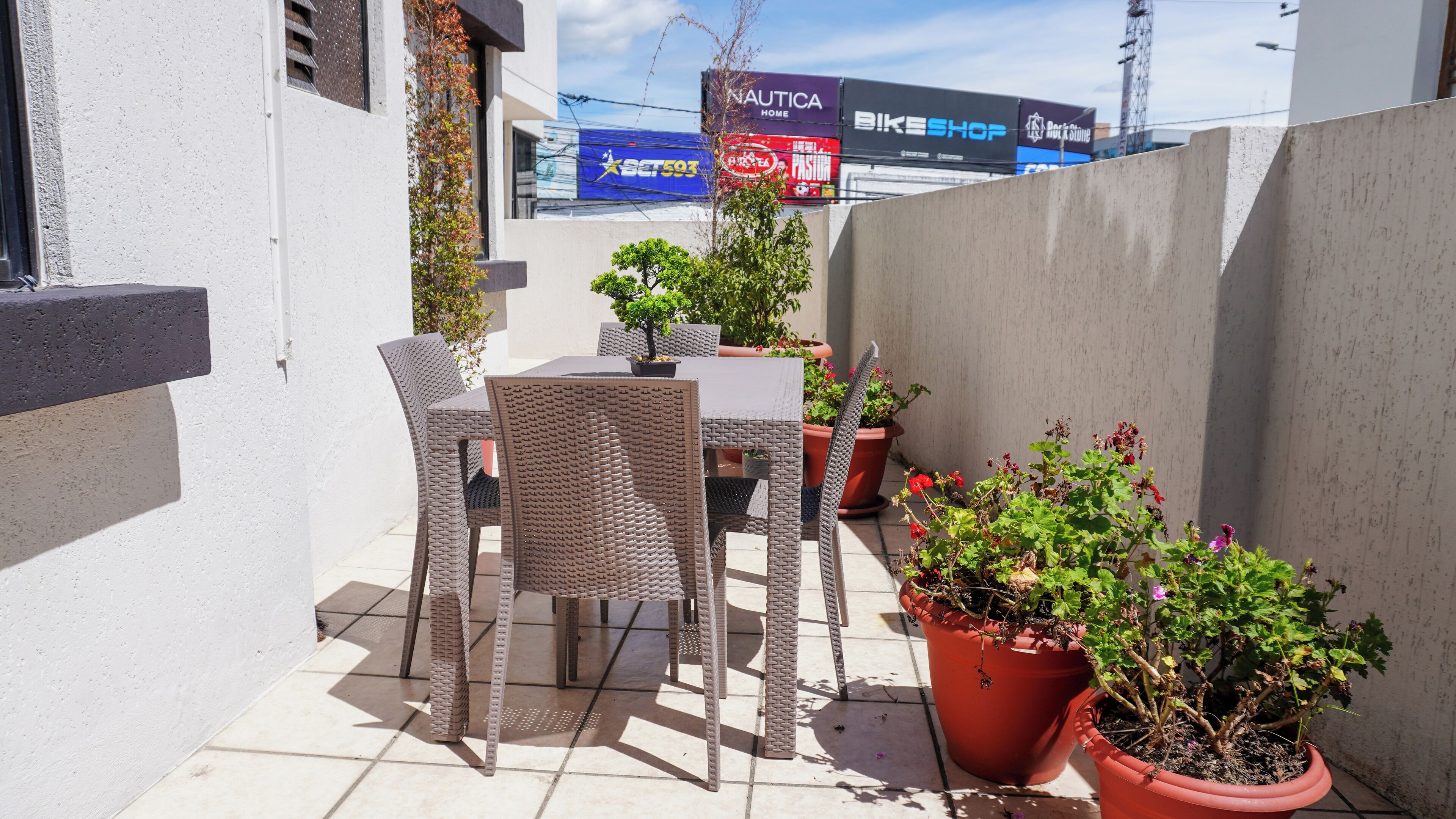 Restaurante al aire libre