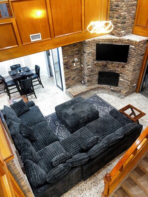 智能電視、壁爐