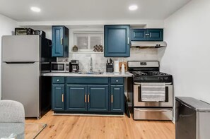 Microwave, oven, stovetop