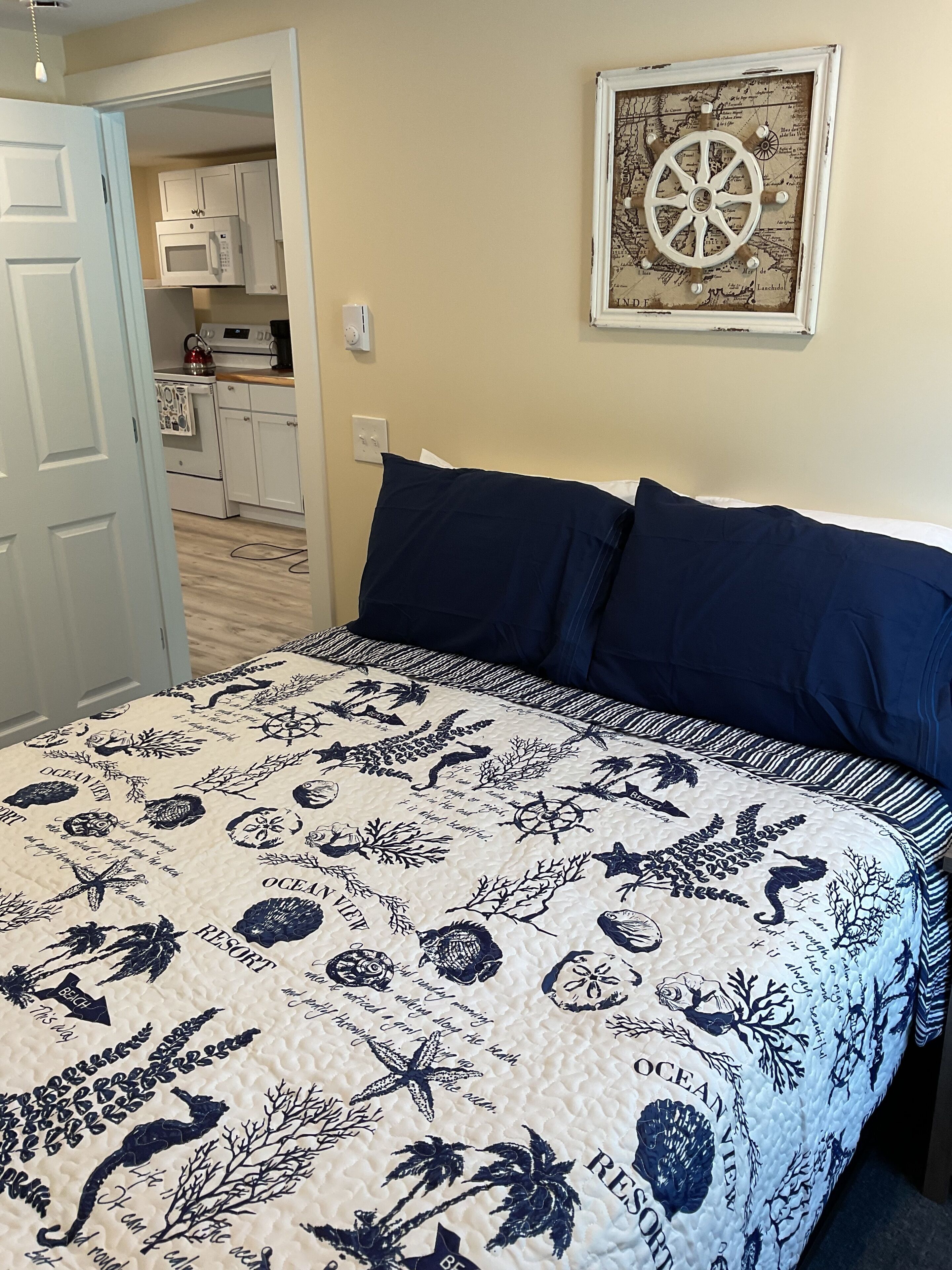 2 quartos, berço de viagem, Wi-Fi de cortesia, roupa de cama