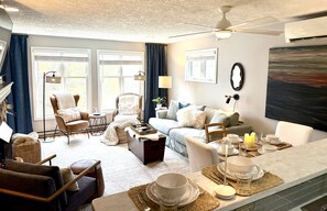 Télévision, cheminée