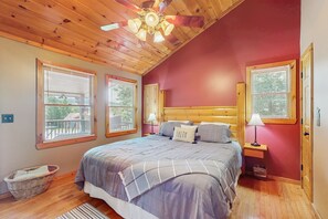 2 dormitorios, tabla de planchar con plancha, Internet y ropa de cama