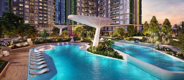 Facciata della struttura