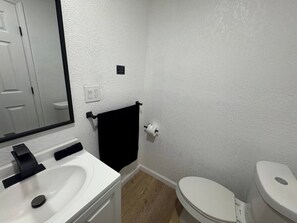 Handdoeken, zeep, toiletpapier