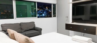 Suite con vista al cerro Santa ana con GYM