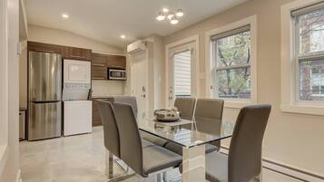 Microwave, oven, stovetop