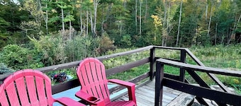 Peaceful 3-bedroom cottage in the woods in Brandon