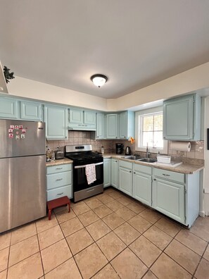 Microwave, oven, stovetop