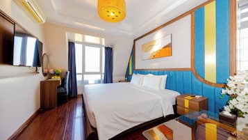 Grand-Vierbettzimmer, Nichtraucher, Stadtblick