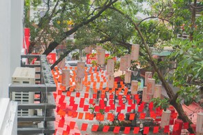 Uitzicht vanuit accommodatie