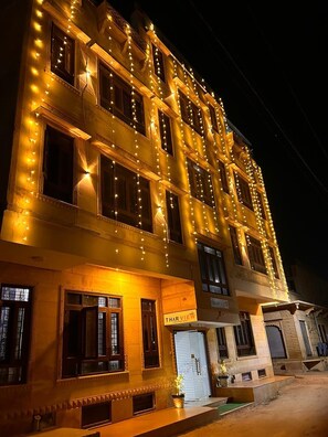 Façade de l’hébergement