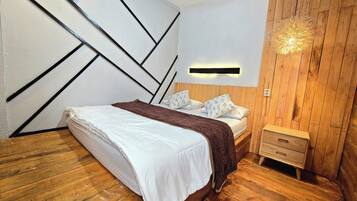 Vila Deluks, pemandangan gunung | Wi-Fi gratis dan seprai linen
