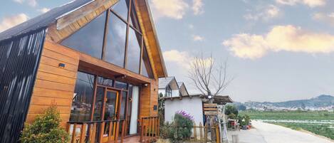 Voorkant van accommodatie