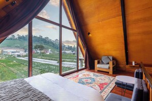 Deluxe Villa, Mountain View - Linggayoni Cabin Dieng (Dieng Kulon)