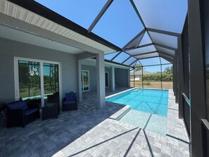 Pool - Modern Villa 4BR/2BA heated pool near Boca Grande (Rotonda West)