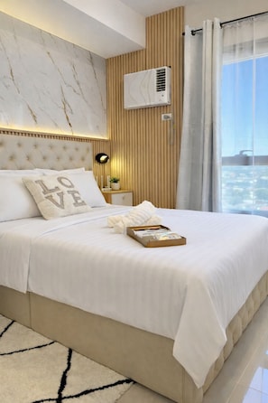 1 habitación, tabla de planchar con plancha, wifi y ropa de cama 