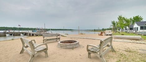 Aan het strand