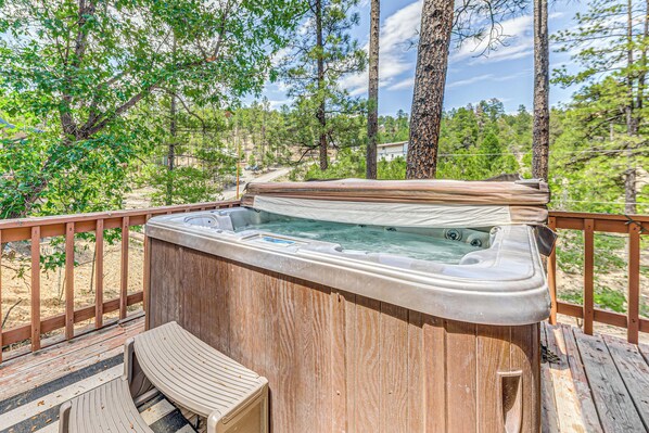 Bain à remous extérieur