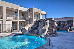 Piscine chauffée