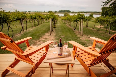 Property grounds. Boutique Vineyard Stay at Painted Prairie