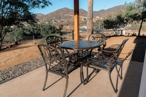 Family Cabin, 2 Bedrooms, Pets Allowed, Mountain View | Terrace/patio - Villas El Descanso Valle de Guadalupe (Valle de Guadalupe)