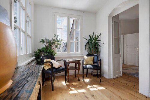 Ferienwohnung 'Am Herforder Tor Für' mit Privatem Garten, Balkon und Wi-Fi