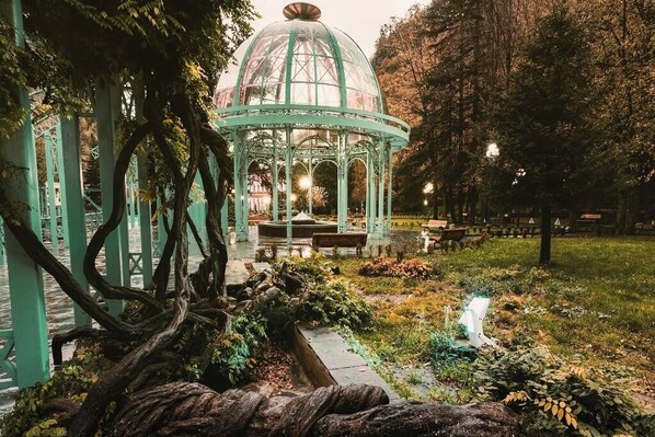 Enceinte de l’hébergement