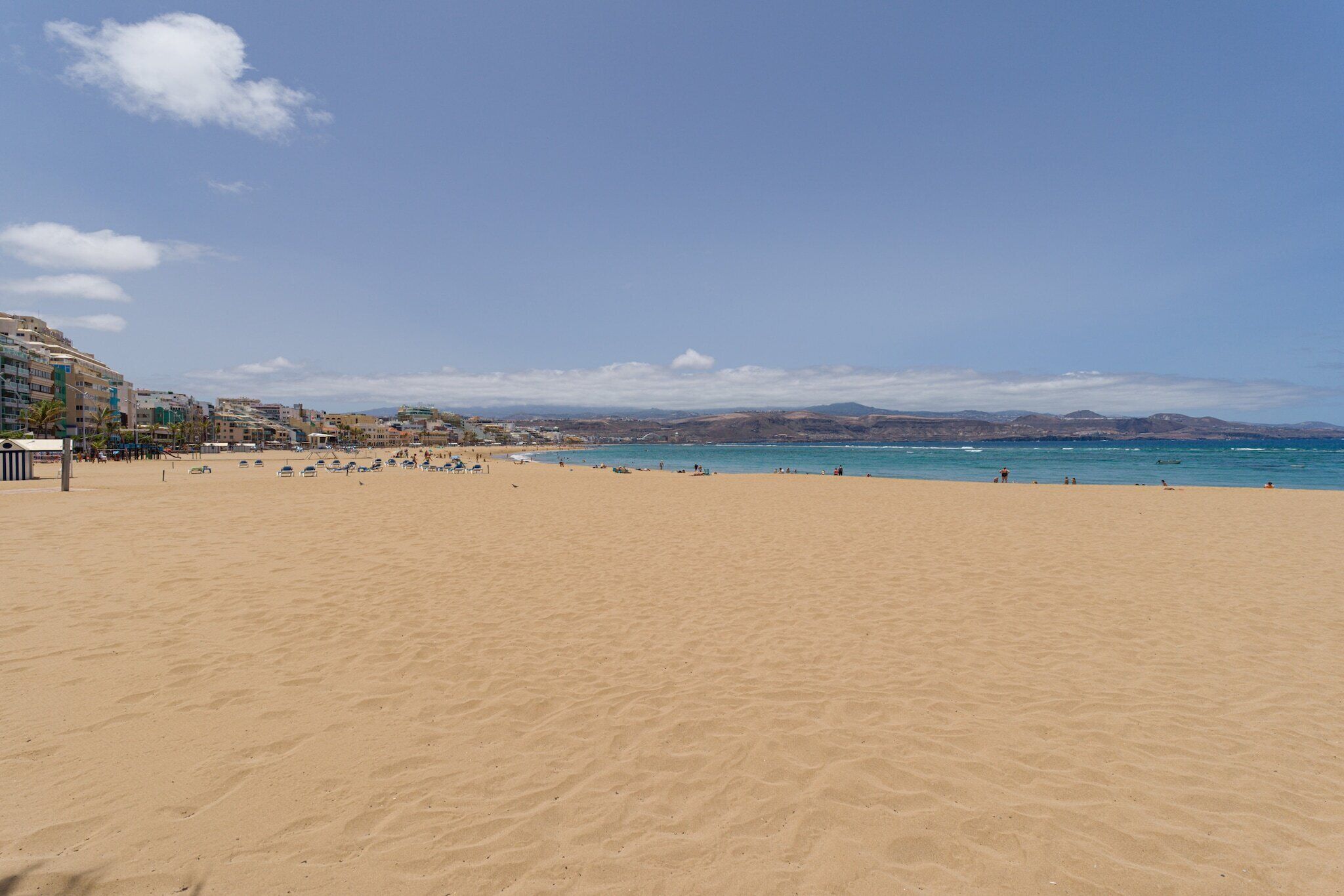 Una spiaggia nelle vicinanze