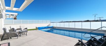 Luxury villa with heated pool
