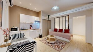 1 Schlafzimmer, schallisolierte Zimmer, kostenloses WLAN, Bettwäsche