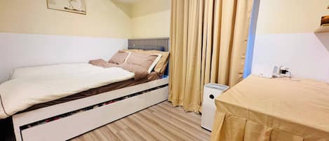 1 habitación, internet, ropa de cama y acceso para silla de ruedas