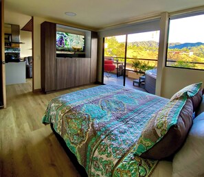 2 bedrooms, internet, bed sheets, wheelchair access