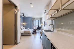 Classic-Studio, 1 King-Bett, Stadtblick | Kostenloses WLAN