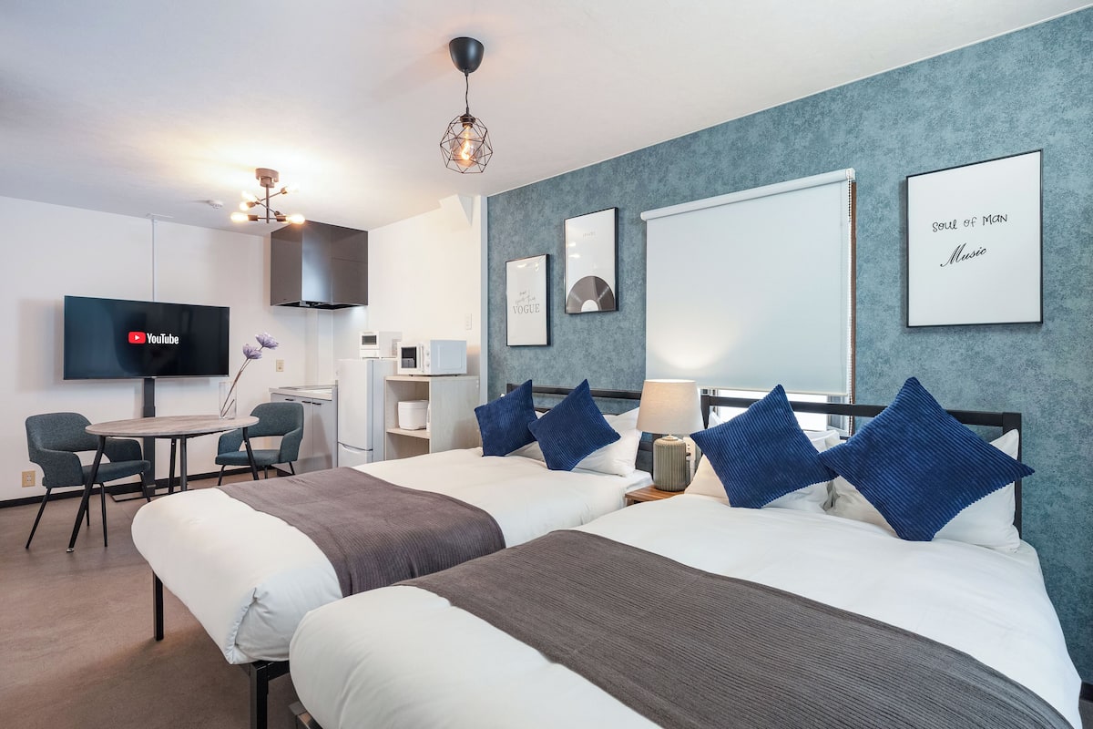 Appartement, niet-roken, balkon (Logements Tengachaya 402) | Verduisterende gordijnen, een strijkplank/strijkijzer, gratis wifi