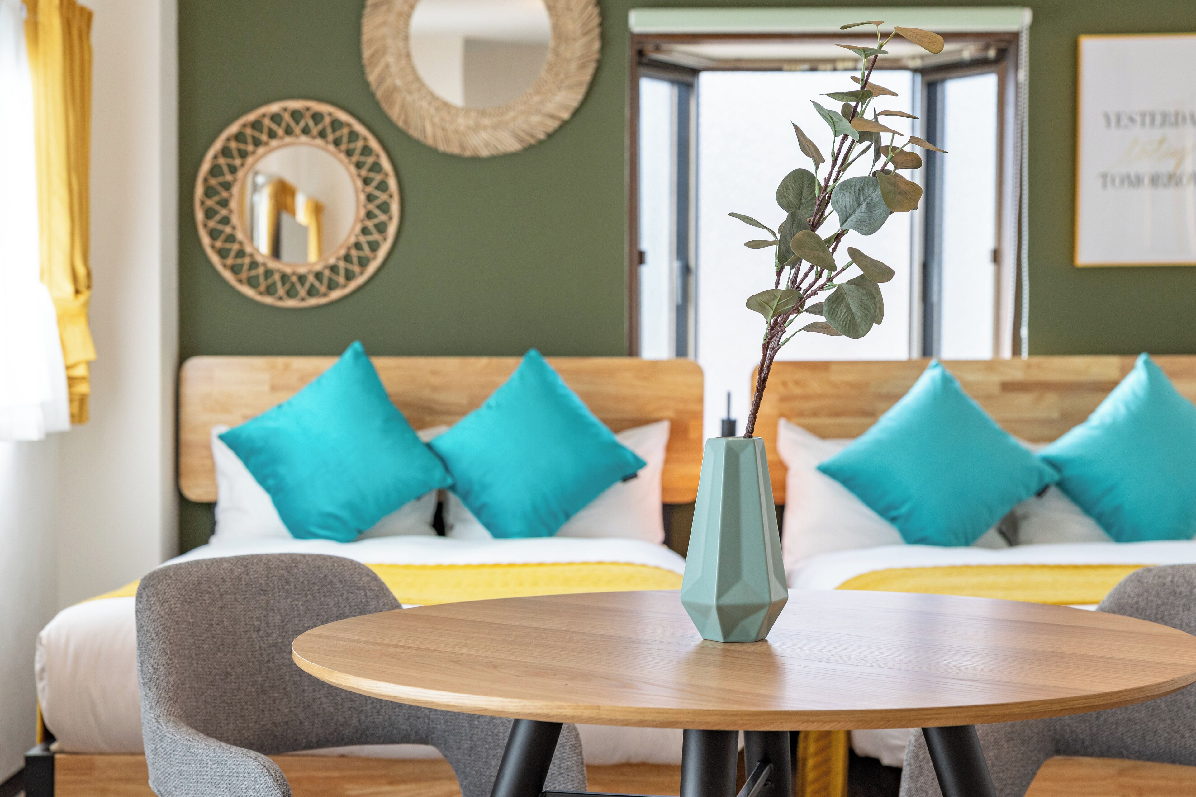 아파트, 금연, 발코니 (Logements Tengachaya 501) | 암막 커튼, 다리미/다리미판, 무료 WiFi, 침대 시트