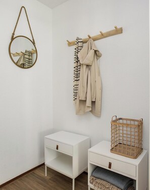 Apartamento luxo, 2 quartos | Detalhe da parte interna